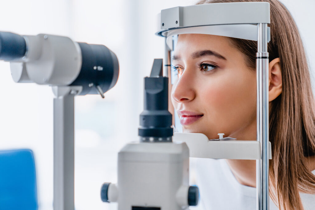 contact lens check up