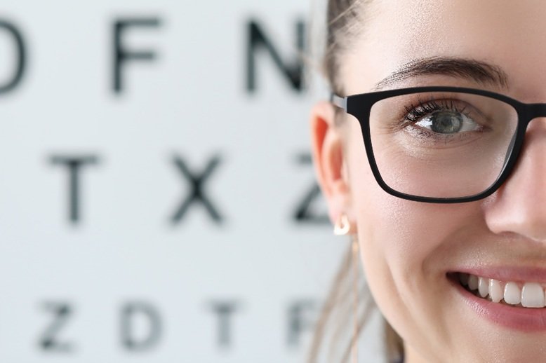 A healthy and active person over 40, enjoying life with clear vision.